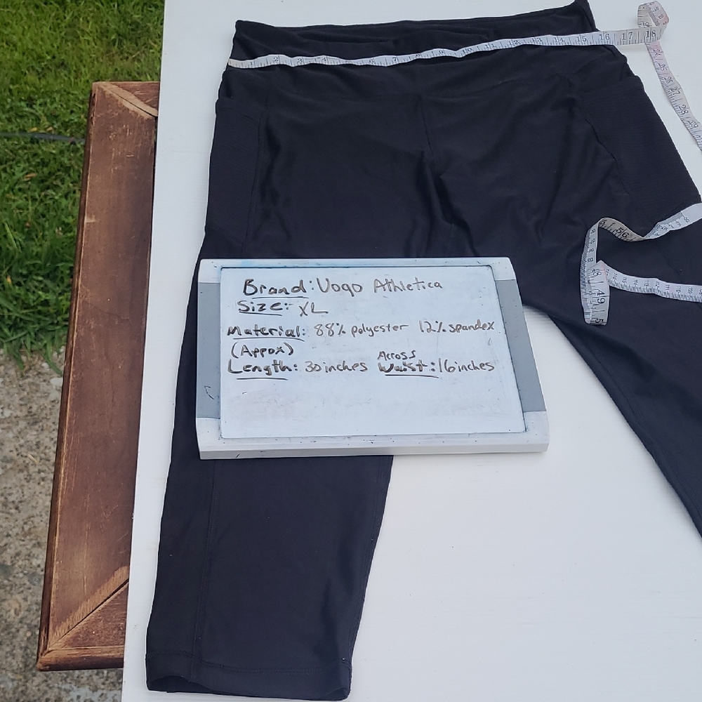 VOGO Athletica Black Legging Last Call Free With Sale